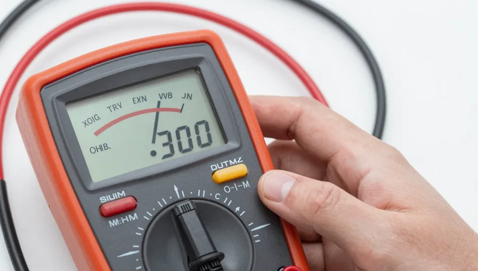 Multimeter-Messung als Teil der dokumentierten Prüfung