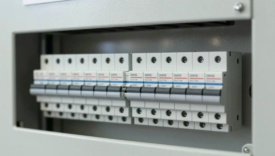 Verteilerschrank in einem gemischt genutzten Altbau